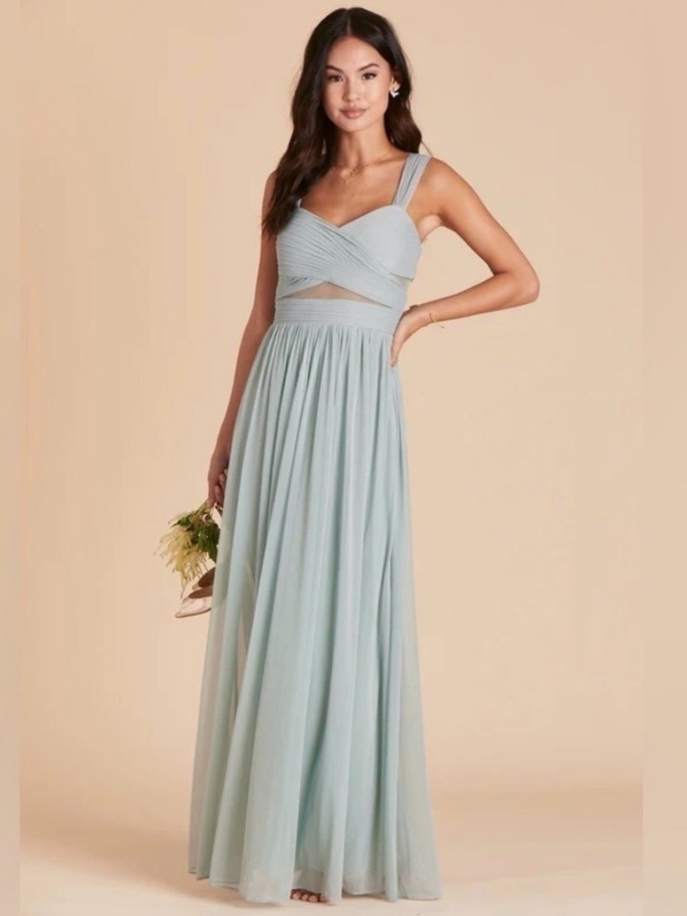 New! Birdy Grey Sage Elsye Dress XS NWT Formal Bridesmaid Prom